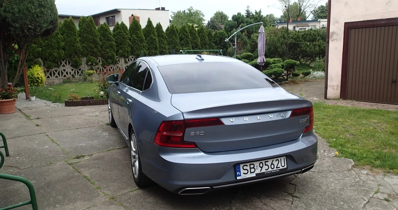 Volvo S90 cena 107000 przebieg: 197000, rok produkcji 2017 z Wrocław małe 191